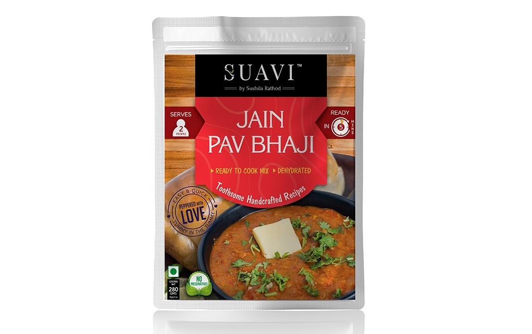 Suavi Jain Pav Bhaji    Pack  60 grams